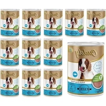 Balıklı Yaş Köpek Pate, 400 Gr, 12'li Paket