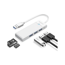 Orico Usb 3.0 3.0 Tf Sd Kart Okuyucu 3 Portlu Usb 3.0 Çoklayıcı Adaptör Sku: Smg8690010091529