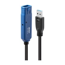 Lindy Lın-43361 20 Mt Usb 3.0 To Usb 3.0 Erkek-dişi Active Pro Usb Uzatma Kablosu