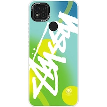 Mey İthalat Redmi 9c Kılıf Estoril Desenli Kapak - Estoril - 2 Mavi