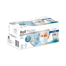 Roll Maske Steril Lastikli 3 Katlı 50 Adet