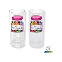 Kedili Buzlu / Buzsuz Seçenekli Rakı Bardağı 1 Adet Şık Sunum Bardağı 0234