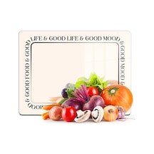 Decovetro Cam Kesme Tahtası Ve Sunumluk Good Life 20x30 Cm Diğer