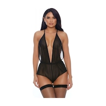 Tegan Fantezi Tulum Transparan Seksi İç Giyim Gecelik Tg278652 Siyah