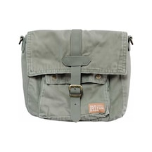 Old Cotton Cargo Branco Bag Postacı Tablet Evrak Laptop Okul Notebook Çantası Haki