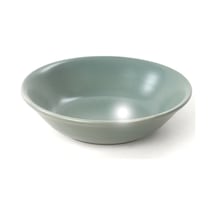 Keramika Nordic Yemek Tabağı Yeşil / Gri 20 Cm 4 Adet Çok Renkli