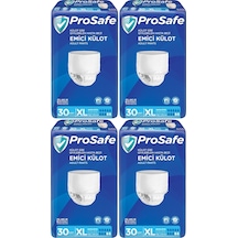 Prosafe Emici Külot Hasta Bezi Xl-extra Large 120 Adet 4pk 30 XL