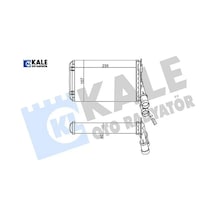Kalorifer Radyatörü Partner M59-xsara Kale Radyatör 6448.c8/ 6448.81/ 6448.78 Peugeot, Cıtroen 2081832al