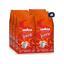 Lavazza Suerte Çekirdek Kahve 1 Koli 6 x 1 KG