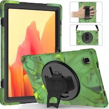 Newface Samsung Galaxy X200 Tab A8 10.5 Kılıf Amazing Tablet Kapak - Kamuflaj