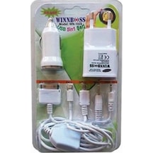 Winnboss Wn-1028 Usb 5'Liset Apple Uyumlu iPhone 4 5/Samsung