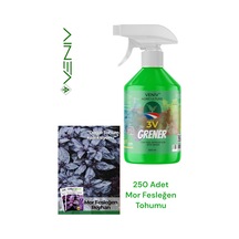 3v Grener 500 Ml Bitki Besini + 250 Mor Fesleğen Tohumu Eşsiz Renk, Yoğun Aroma 2