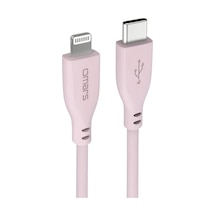 Omars OMCB010P 20 W 3A 1 M Type-c To Ligthning Hızlı Şarj Kablosu Pembe