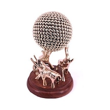 Ahşap Standli Bronz Filler Biblosu