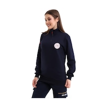 Acil Sağlık Sweatshirt Kışlık Balıkçı Yaka - Lacivert