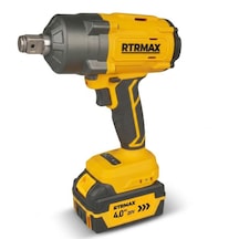 Rtrmax Rts5034hp Kömürsüz Akülü Somun Sıkma 1000nm 20v 2x4 Ah Akü+rts5008 Slion Hpower