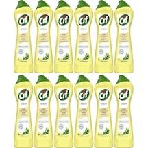 Cif Krem Temizleyici Limon Kokulu 500 Ml 12 Adet