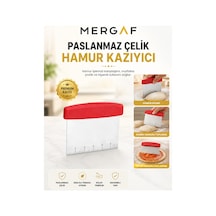 Paslanmaz Çelik Hamur Kazıyıcı