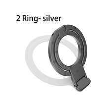 Goldenqian Cep Telefonu Halka Tutucu Standı Parmak Kavrama Derece Rotasyon Kickstand Uyumlu İphone'lar Kablosuz Şarj White-2 White-2