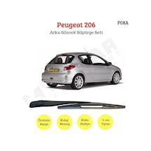 Peugeot 206 Arka Silecek Kolu ve Süpürgesi P08A