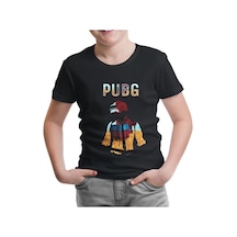 Lord Tshirt Pubg - Red Storm Siyah Çocuk Tshirt