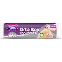 Ekonomik Büzgülü Vanilya Kokulu Çöp Torbası Orta Boy