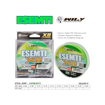 Wily Esenti 8 Kat İp Misina 150 Mt Yeşil 0,26