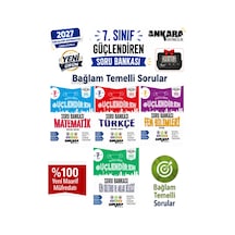 2027 7.sınıf Güçlendiren M-t-f-d %100 Maarif Bağlam Temelli Yeni Müfredat Soru Bankası Seti+kronometre 4 Kitap