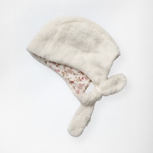 Andywawa Floral Dreams Kız Bebek Şapka Ac27026 Ekru