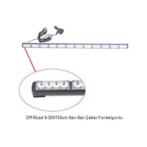 Off Road 7 Fonskiyonlu Sarı + Sarı 135 CM Tepe Lambası