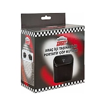 Autokit Araç İçi Taşınabilir Portatif Çöp Kutusu Fa1-892