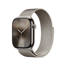 Apple Watch Series 10 GPS + Cellular 46 MM Titanyum Kasa Milano Loop S/M Akıllı Saat (Apple Türkiye Garantili)