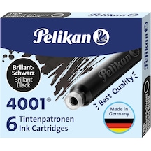 Pelikan Kartuş Serisi Tp6x Dolmakalem Kartuşu, Siyah Diğer