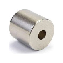 Güçlü Delikli Neodyum Mıknatıs 25x6x20 Mm