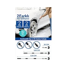 Elektrikli Temizlik Fırçası, Şarjlı Temizlik Fırçası 7 Adet Farklı Başlık İle, Mutfak Ve Banyolarda Birçok Temizlik Görevi İçin, Küvet, Duş, Fayans Ve Zemin İçin Temizlik Malzemeleri Açık Gri