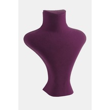 Ilkeshop 23 Cm Manken Anfora Kumaş - Mor