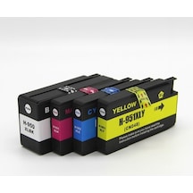 Premium® Hp Officejet Pro 8600 Uyumlu Yüksek Kapasite 4 Renk
