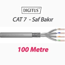 Digitus Category 7 Cat. 7 S/ftp Pımf Pairs İn Metal Foil Data Kablosu 100 Mt