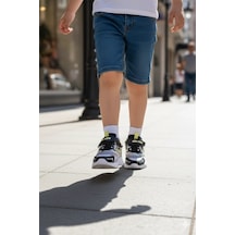 Belix-gür Kids Erkek Çocuk Spor Ayakkabısı 26-35 Siyah-sarı