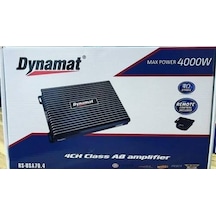 Dynamat-4000W-4X70Wrms- Prof.Ve Midrange Anfi-Bas Kablolu