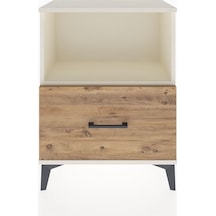Arges Komodin Tek Çekmeceli 60x30x80 Aytaşı-çam Aytaşı
