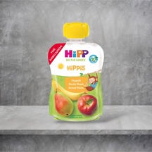 Organik Muzlu Elmalı Armut Püresi 100 Gr