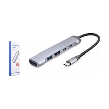 Hadron Hdx7041 Type-c Hub 5-usb Gri