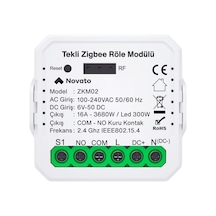 Zigbee Ac Dc Kuru Kontak Röle Tuya, Smart Life Uyumlu