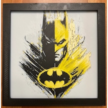Batman 3d Baskı Tablo Çerceve