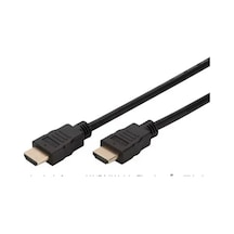 Digitus Ak-330107-020-s 2 Metre Altın Kapl.siyah 4k Hdmı Kablo Kdo