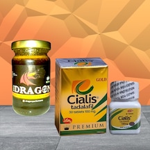 Dradon 110gr Birtkisel Macun + Cia100mg Gold 30tablet Set Formen