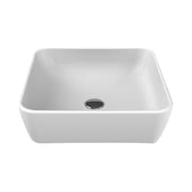 Beyaz Renkli 46 X 46 Cm Modern One Lavabo 508 Yeşil