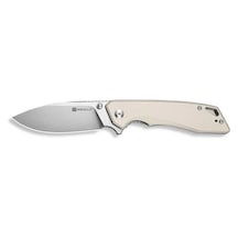 Sencut Stratex Ivory G10 Handle Satin Finished 9cr18mov Blade Kamp Çakı Krem