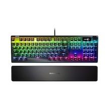 Apex 7 Mekanik Gaming Klavye, Oled Akıllı Ekran, Usb Doğrudan Bağlantı & Medya Kontrolleri, Kırmızı Düğmeler, Diğer